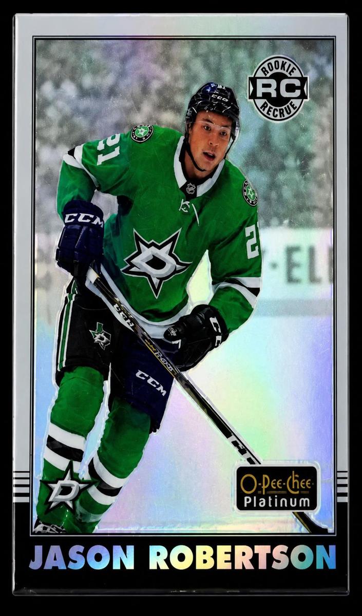 2020 O-Pee-Chee Platinum Jason Robertson [Rainbow] #R-93 card