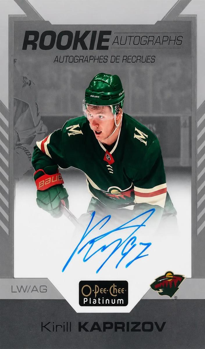 2020 O-Pee-Chee Platinum Kirill Kaprizov [Cosmic] #R-KK card