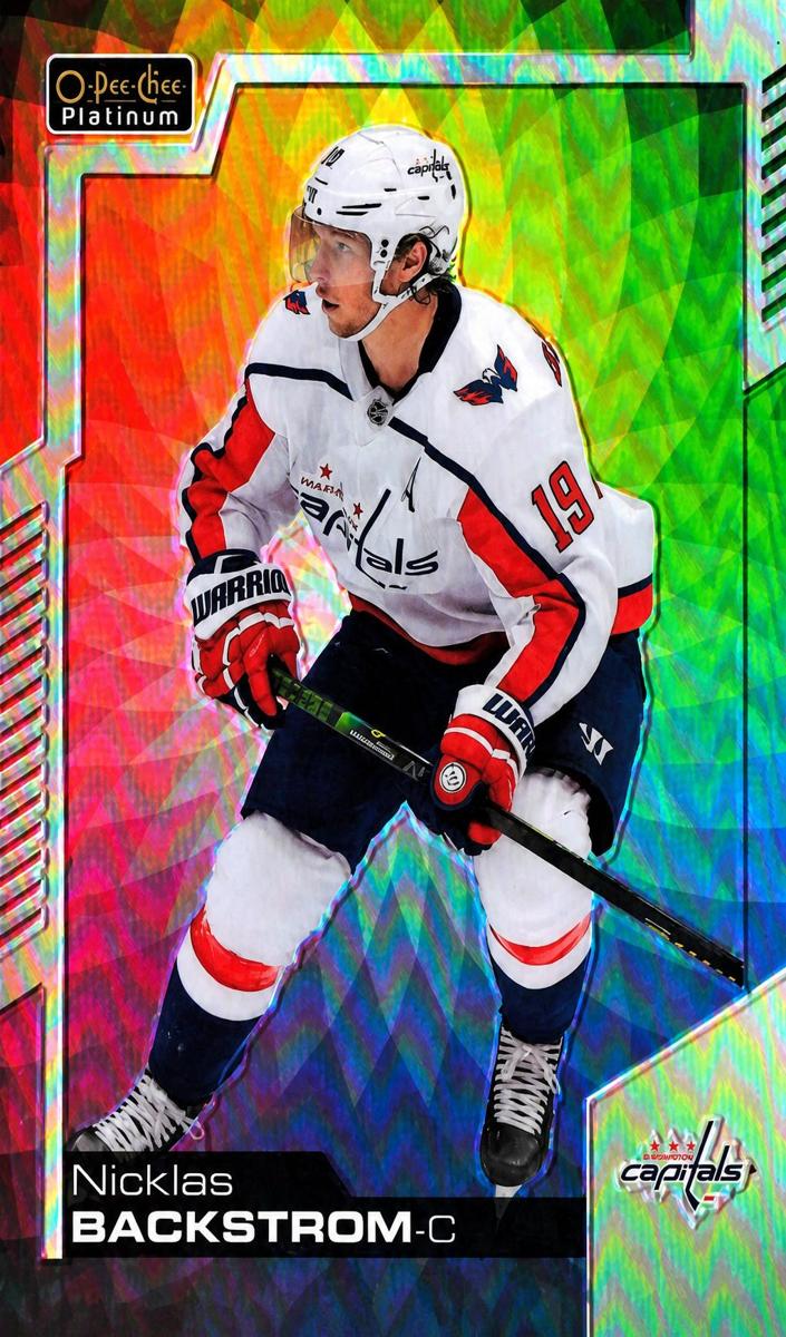 2020 O-Pee-Chee Platinum Nicklas Backstrom [Emerald Surge] #122 card