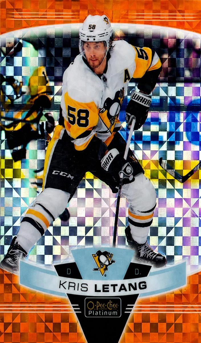 2019 O-Pee-Chee Platinum Kris Letang #16 card