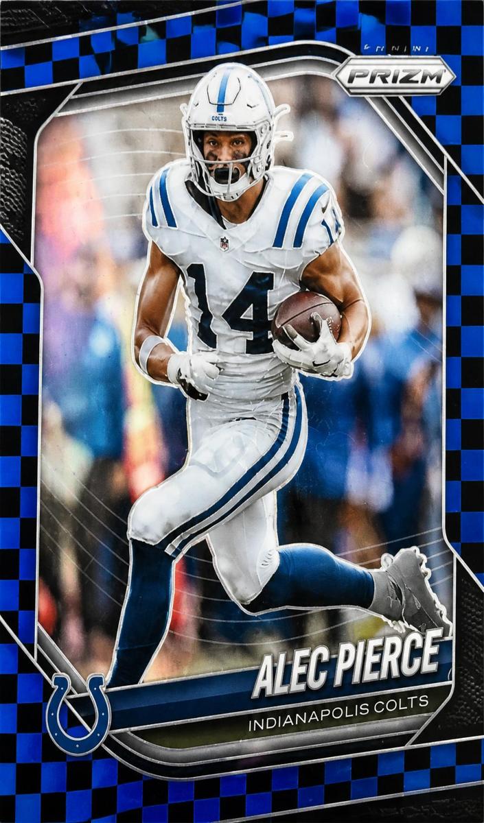 Alec Pierce 2025 Prizm Football card