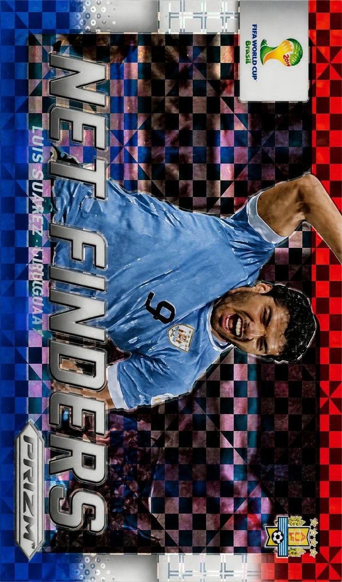 2014 Luis Suarez [Red White & Blue Power Plaid] #24