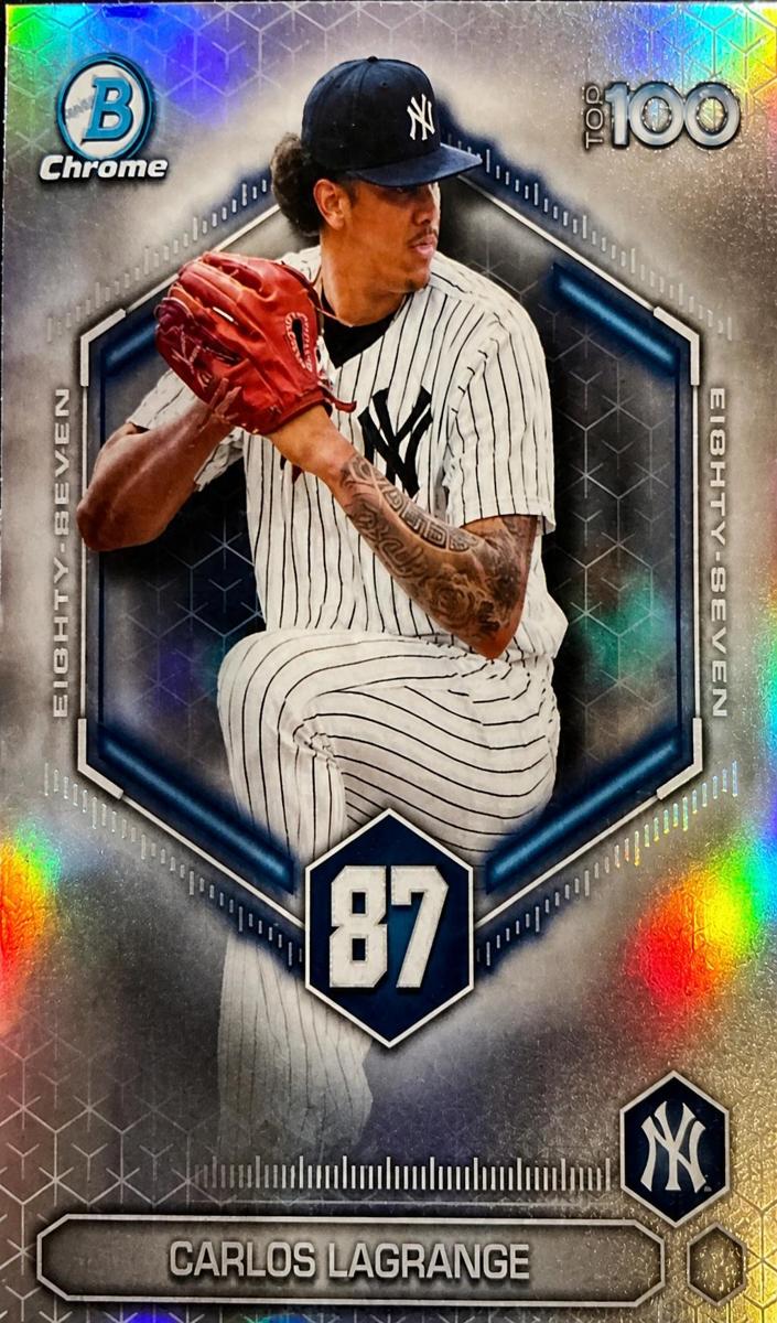 Carlos Lagrange 2026 Bowman Baseball card