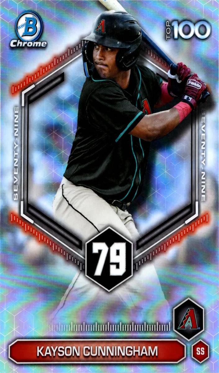 Kayson Cunningham 2026 Bowman Baseball card