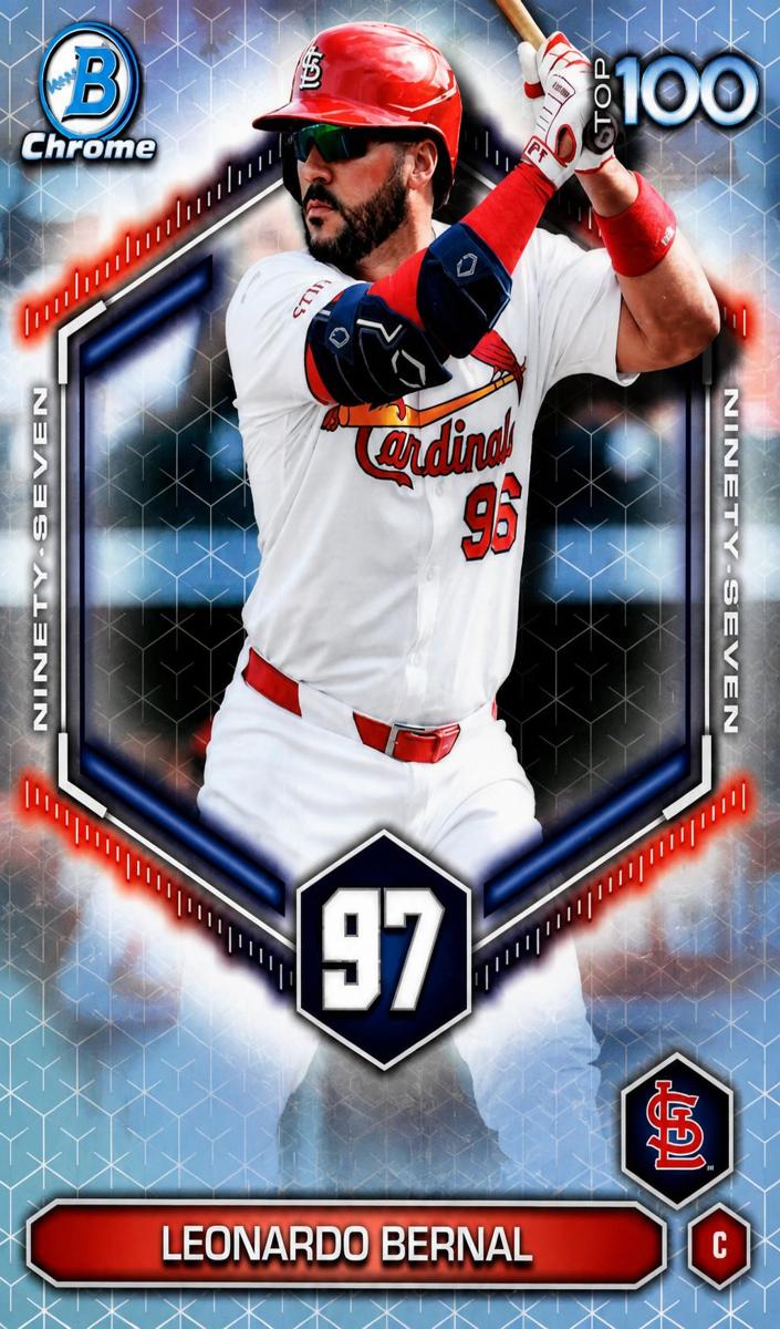 Leonardo Bernal 2026 Bowman Baseball card