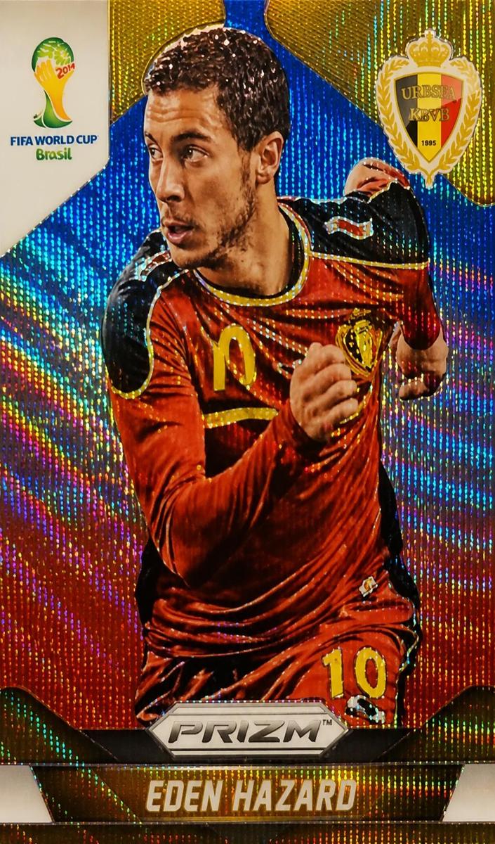 2014 Eden Hazard [Blue and Red Wave] #21