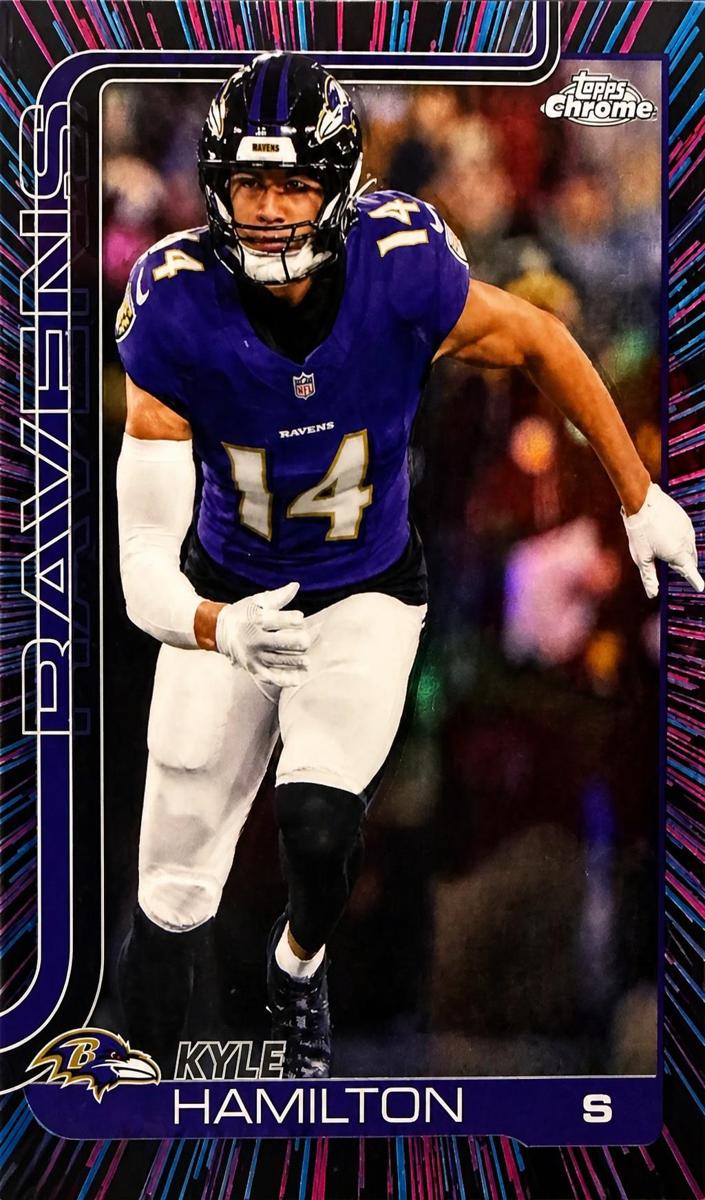 2025 Kyle Hamilton [Leather Gold] #29