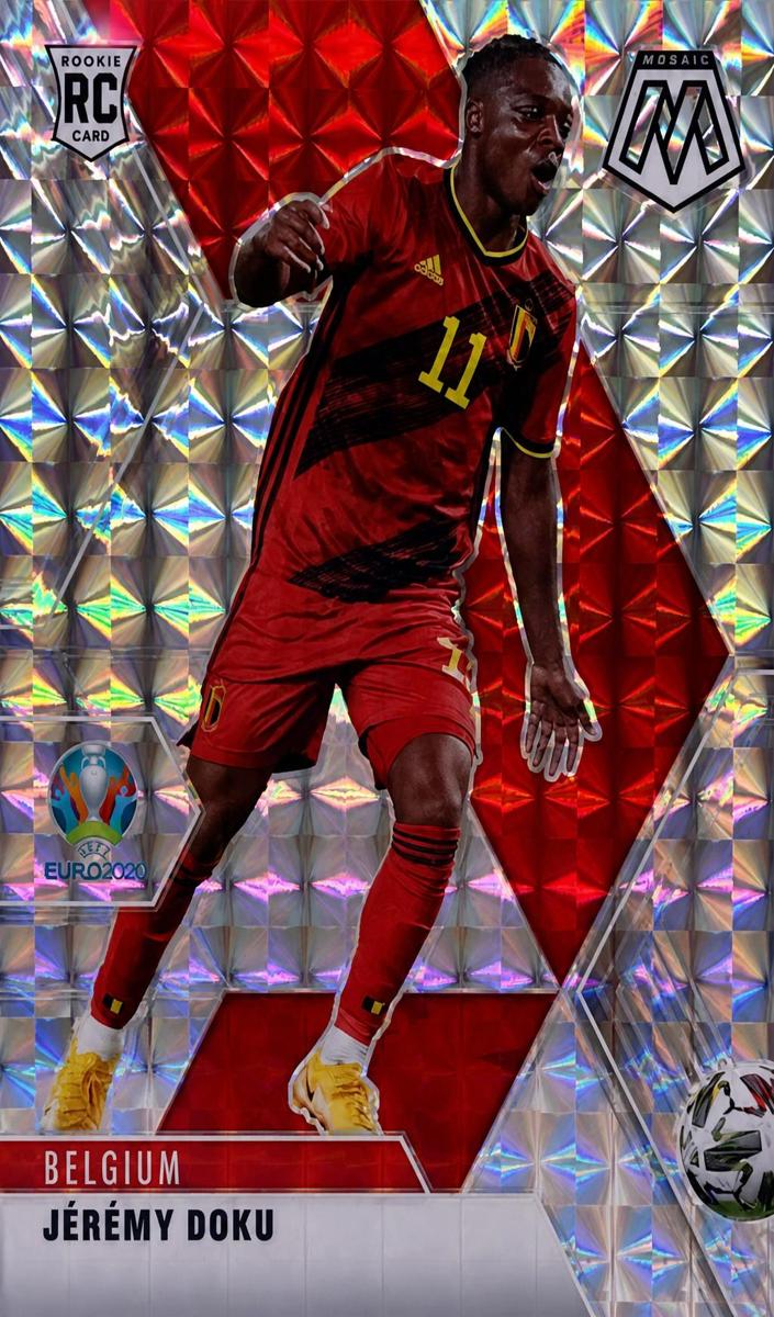 2020 Jeremy Doku [Silver Mosaic] #11