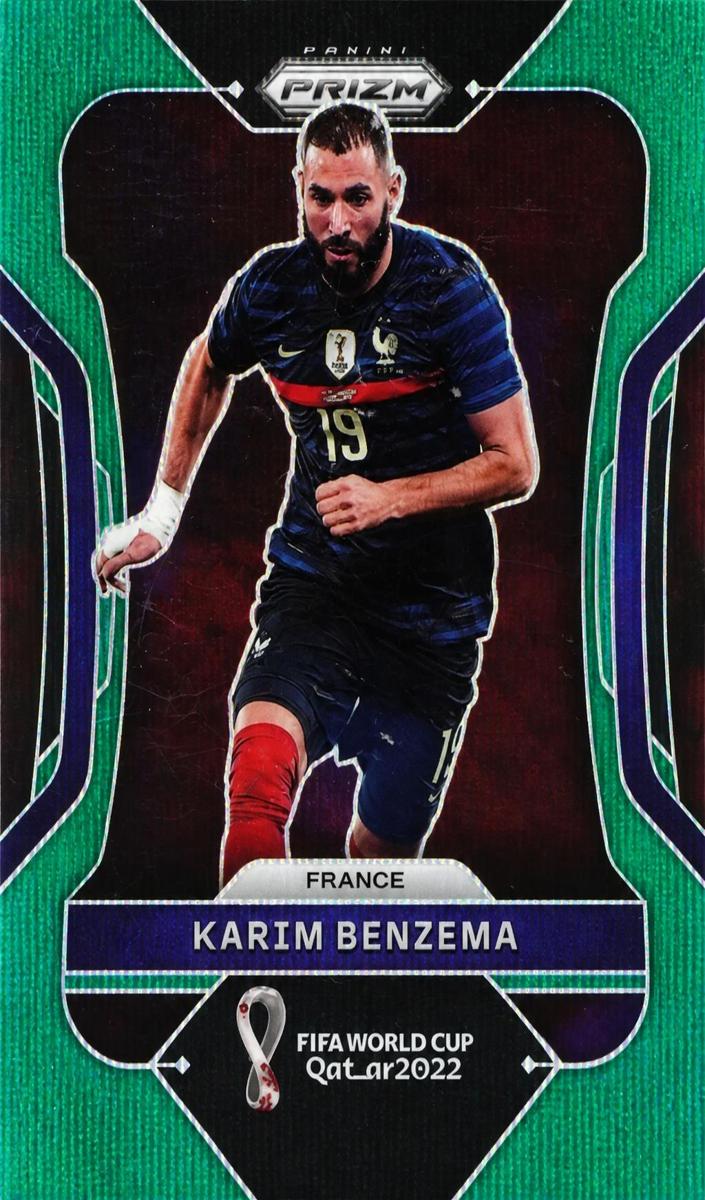 2022 Karim Benzema [Prizms Green Wave] #99