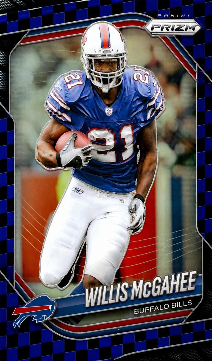 Willis McGahee 2025 Prizm Football card