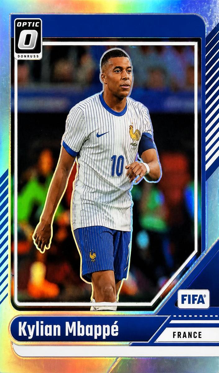 2024 Panini Donruss Kylian Mbappe [Holo] #100 card
