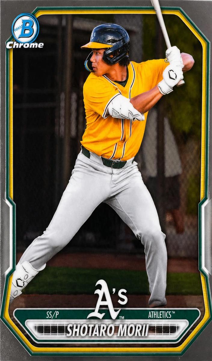 Shotaro Morii 2026 Bowman Baseball card