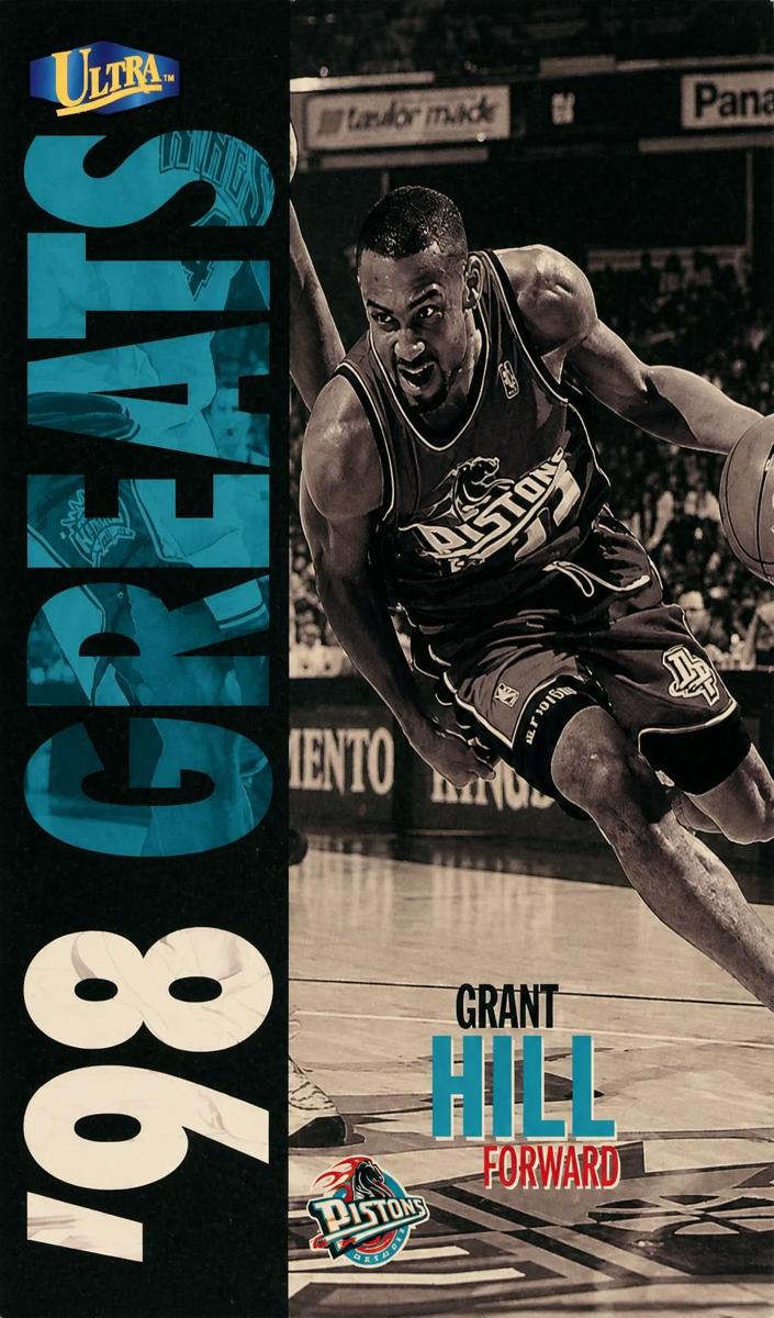 1997 Grant Hill [Gold Medallion] #256G