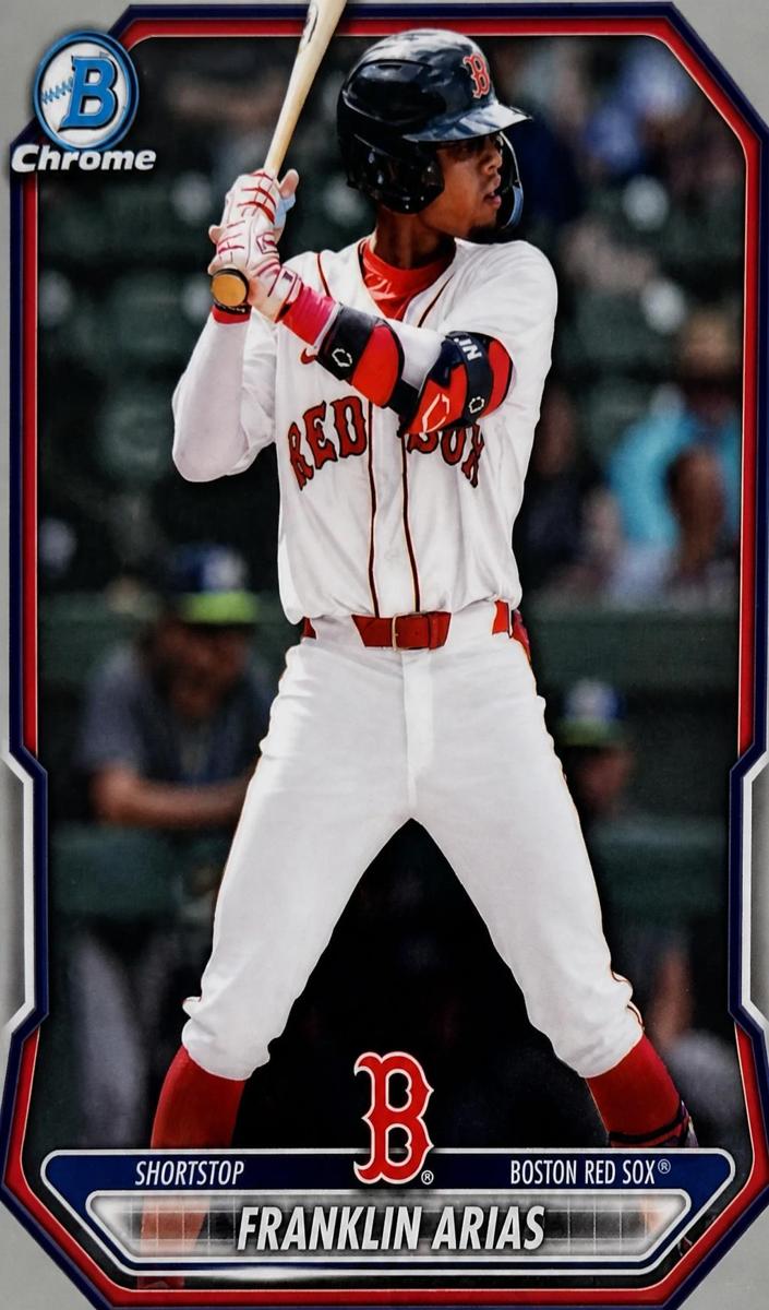 Franklin Arias 2026 Bowman Baseball card