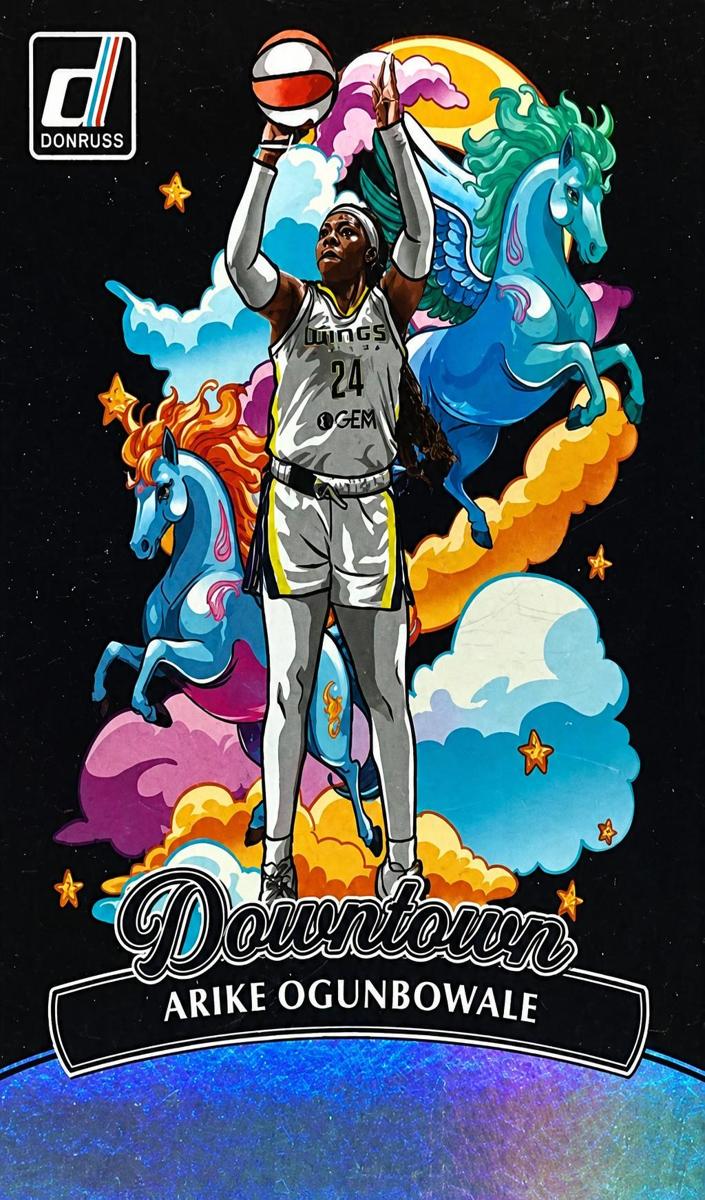 2025 Panini Donruss WNBA Downtown Arike Ogunbowale #11 card