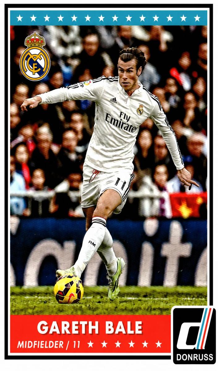 2015 Panini Donruss Gareth Bale #2 card