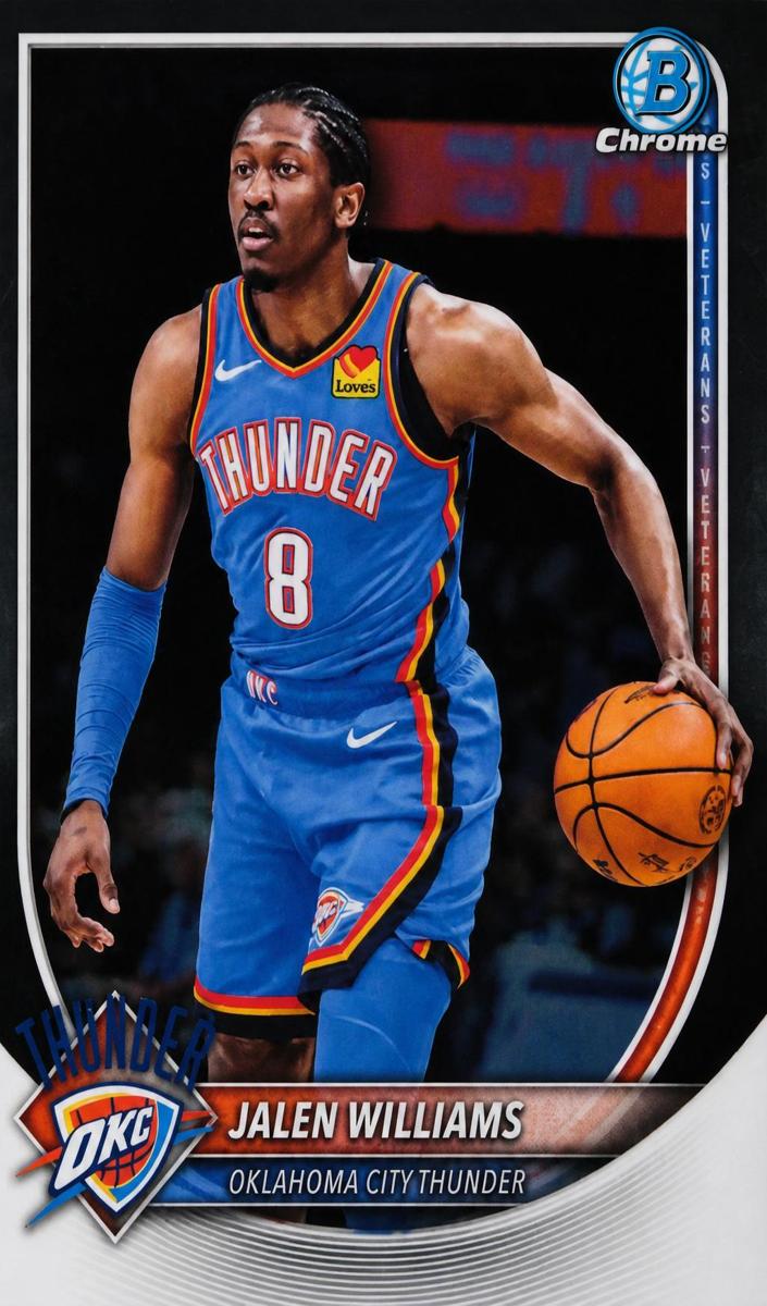 Jalen Williams 2025 Bowman Basketball card