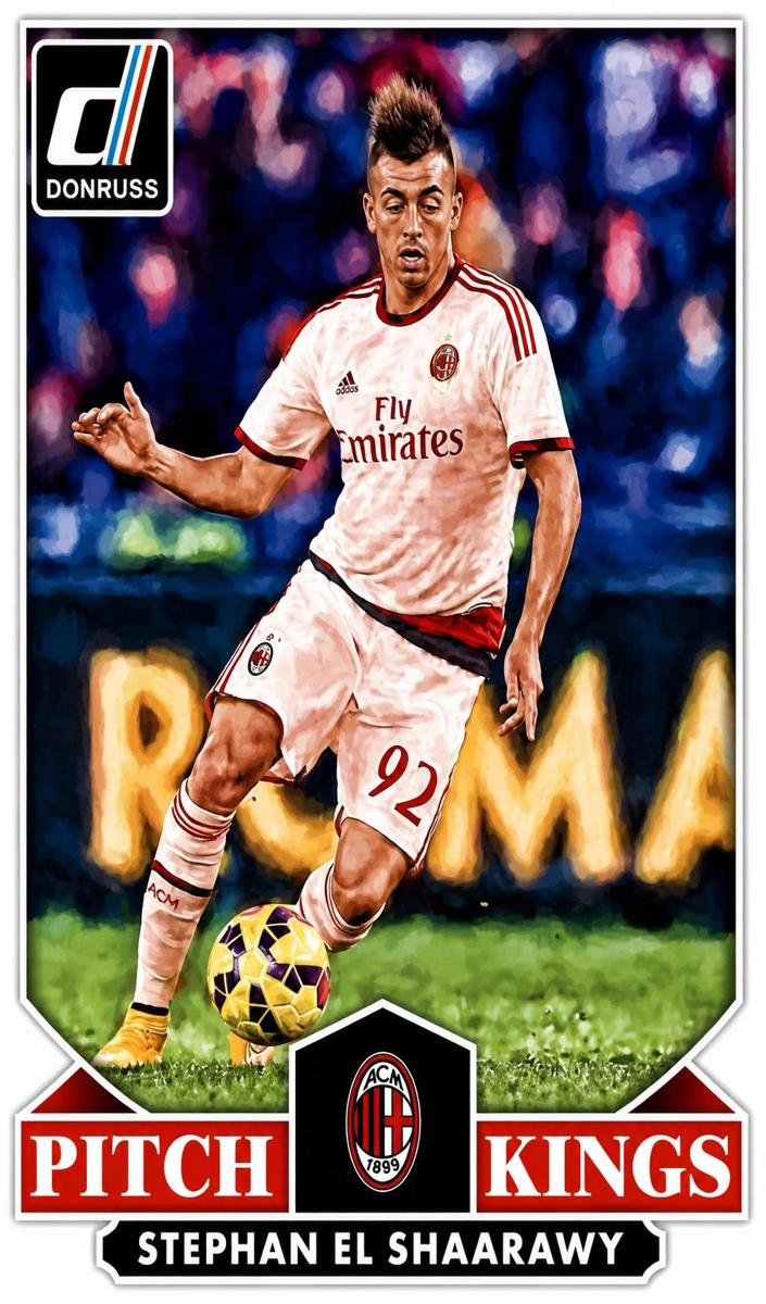 2015 Panini Donruss Stephan El Shaarawy #23 card