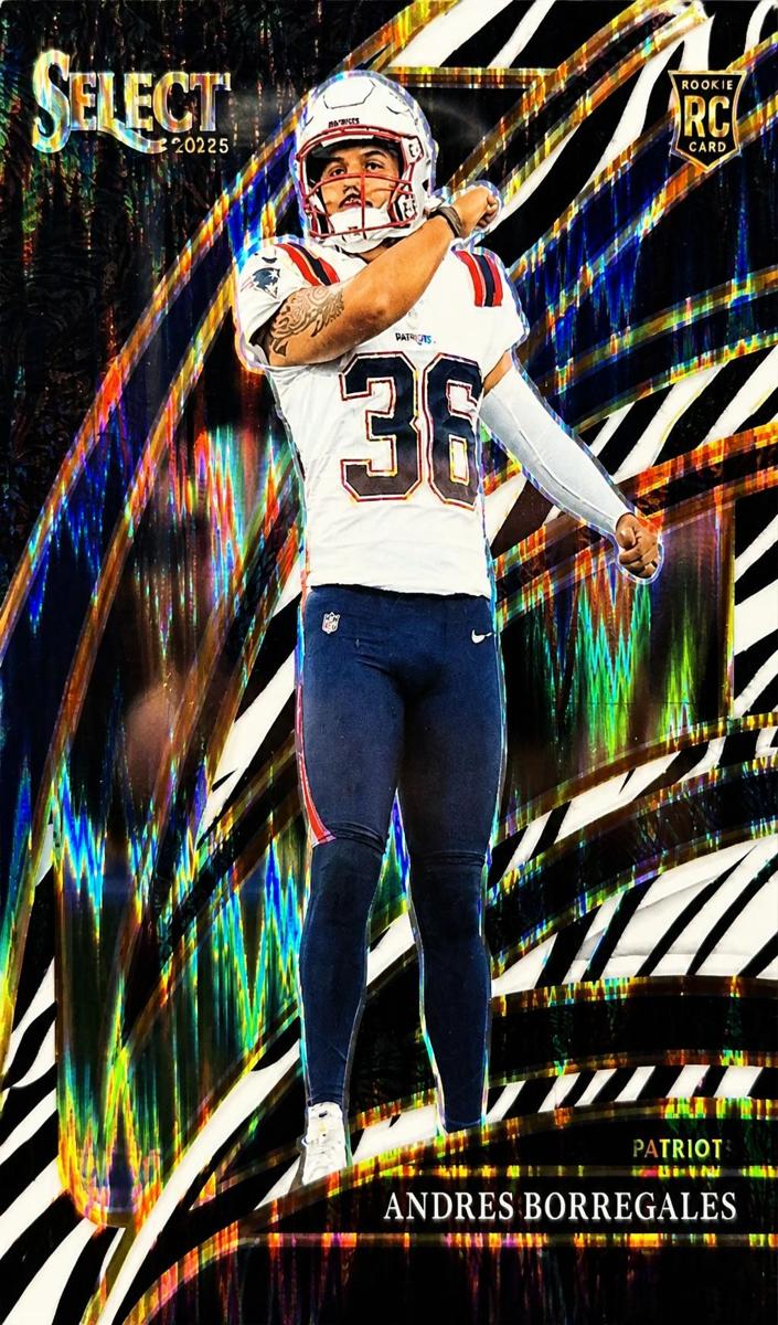 Andres Borregales 2025 Select Football card