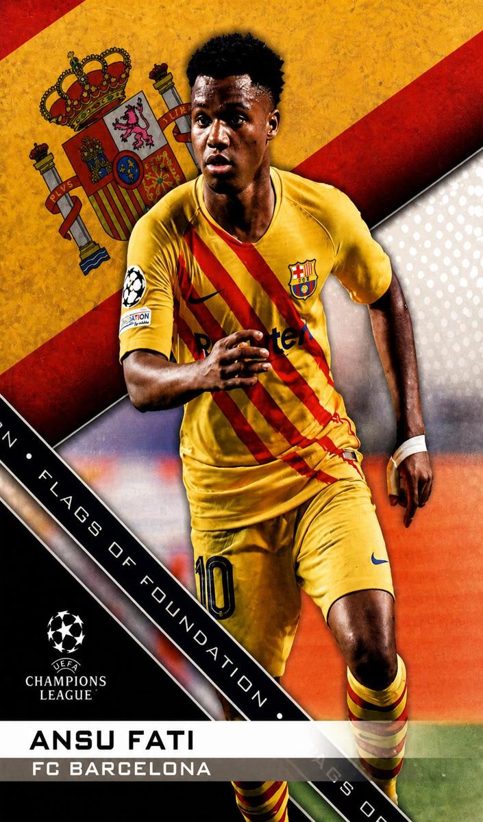 2021 Topps UEFA Champions League Ansu Fati #FF-01 card
