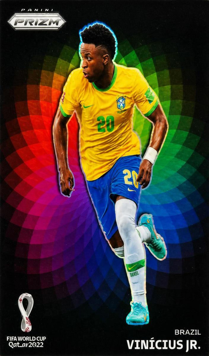 Vinicius Jr. - 2022 Panini Prizm FIFA World Cup Qatar Soccer