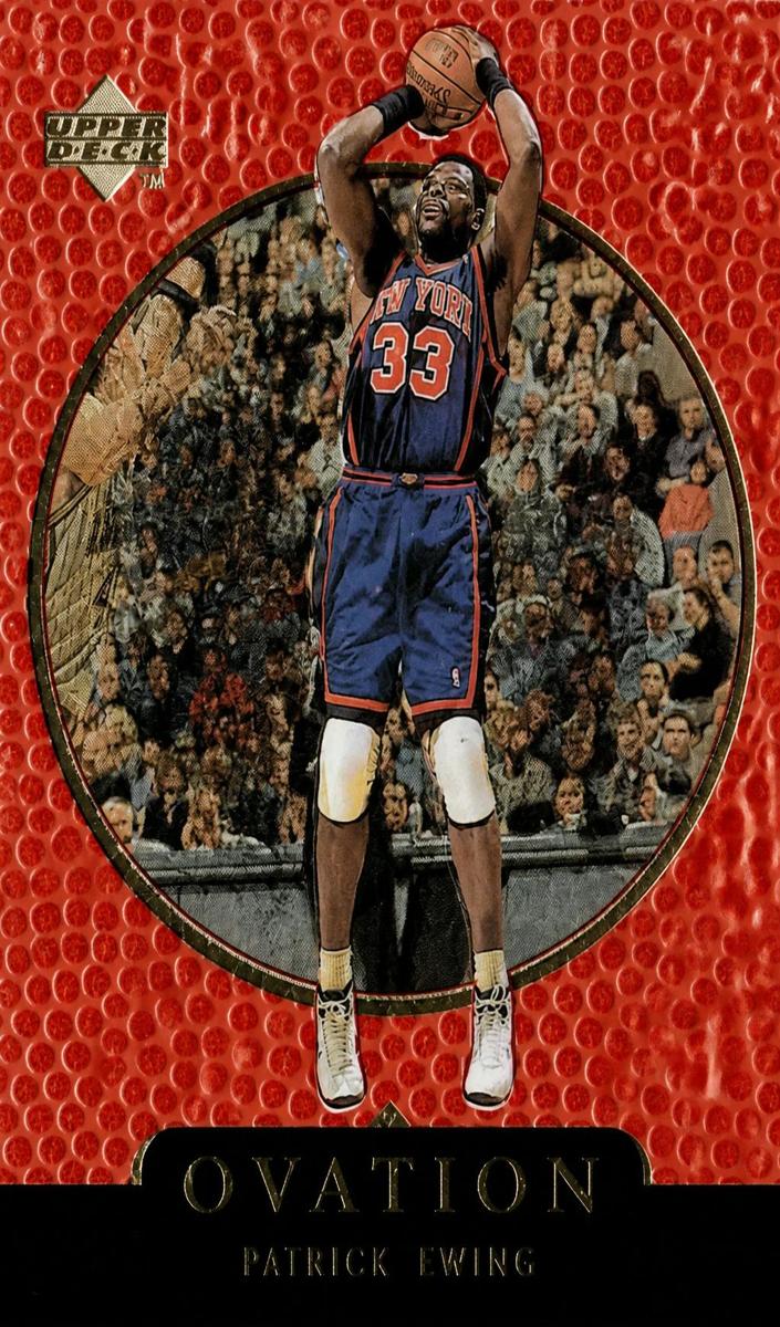 1998 Upper Deck Ovation Patrick Ewing [Gold] #44 card