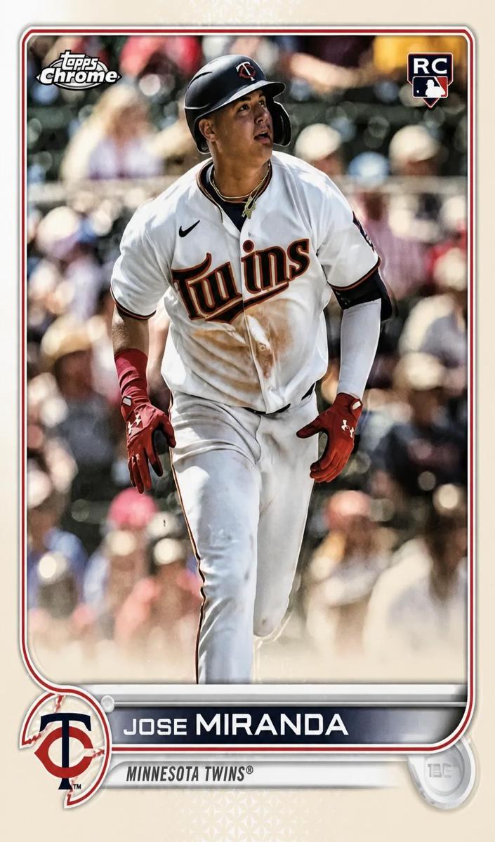 2022 Topps Chrome Update Jose Miranda #USC119 card