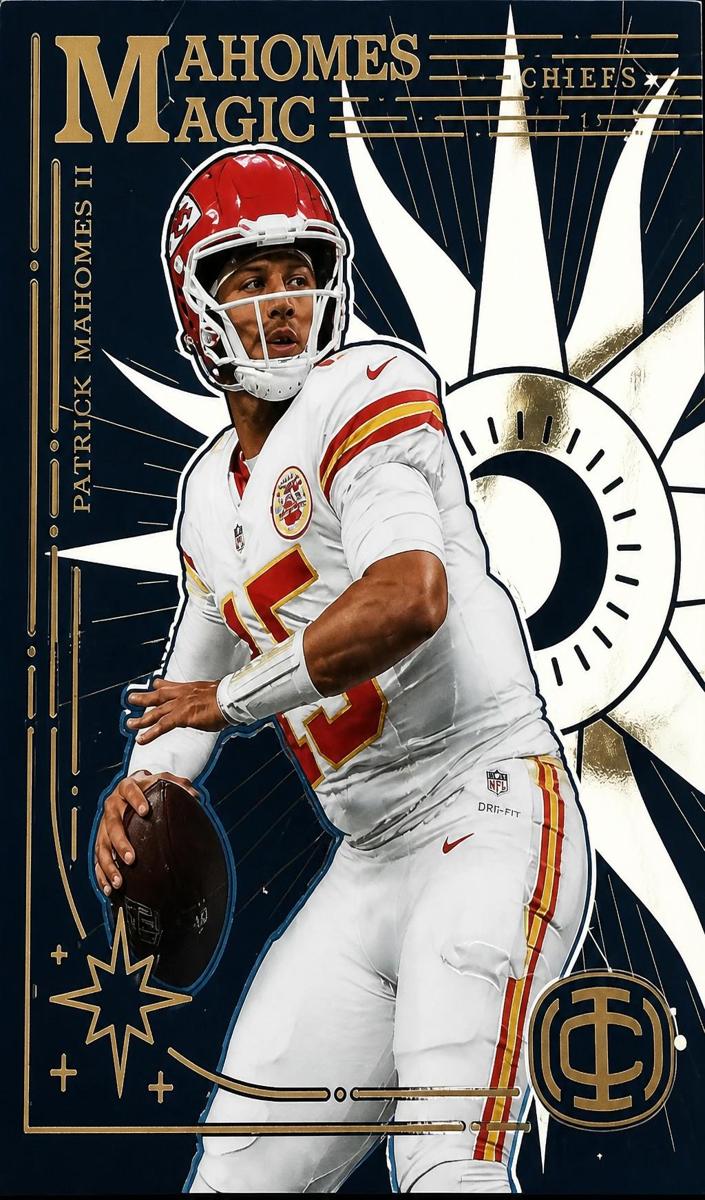 2025 Panini Mahomes Icon Collection Patrick Mahomes II #MM-1 card