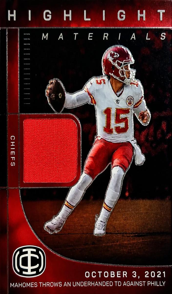 2025 Panini Mahomes Icon Collection Patrick Mahomes II #HM-3 card