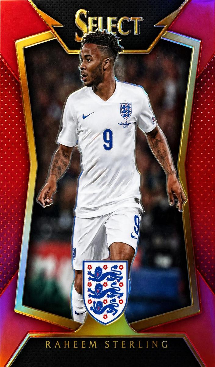 2015 Panini Select Raheem Sterling [Red] #32 card