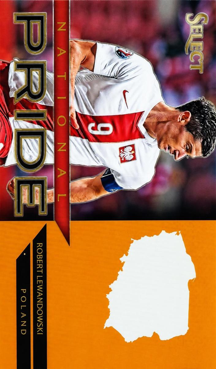 2015 Panini Select Robert Lewandowski [Orange] #30 card
