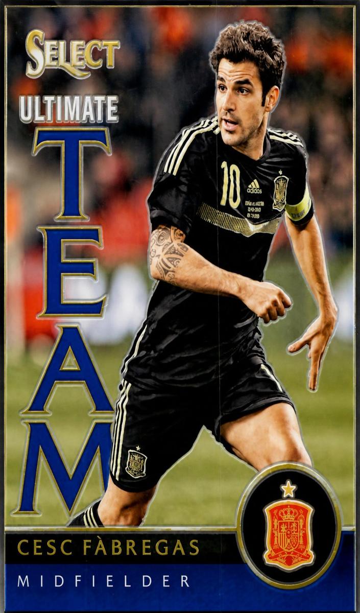 2015 Panini Select Cesc Fabregas [Blue] #11 card