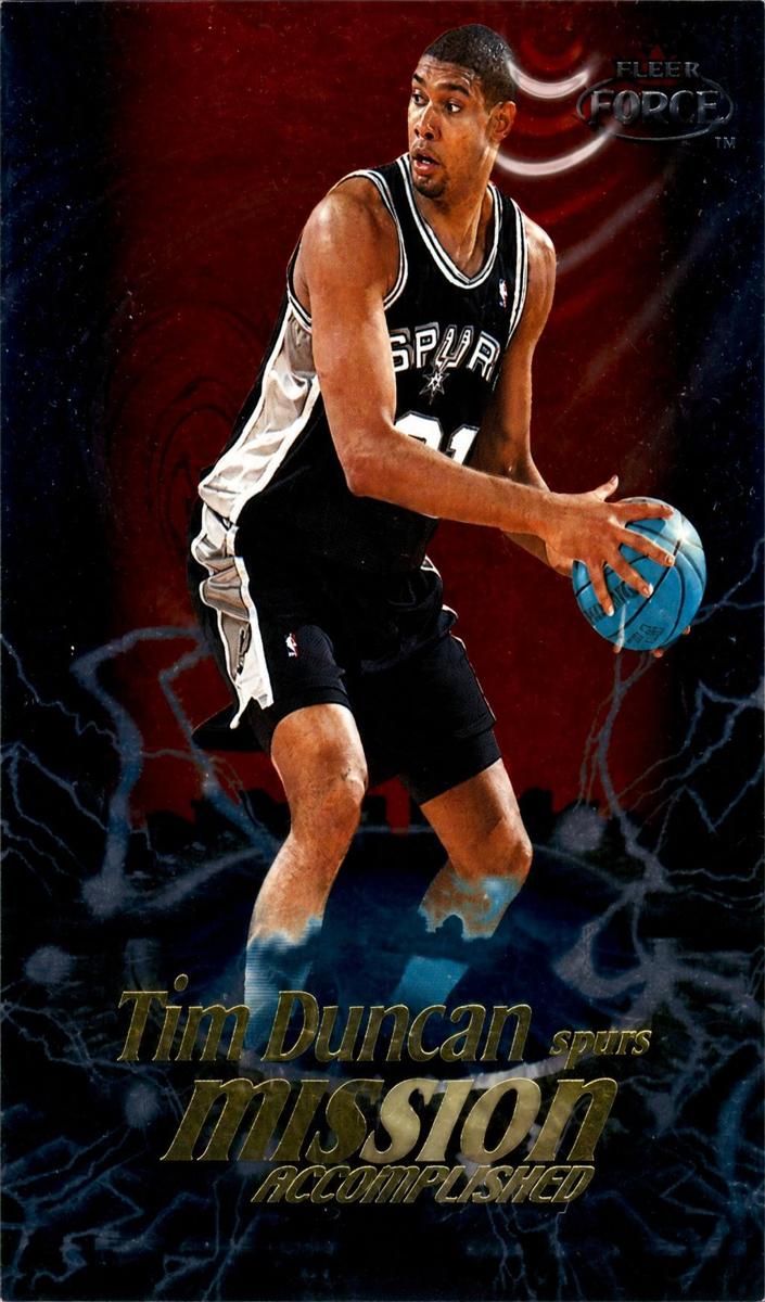 1999 Tim Duncan [Forcefield] #4 MA