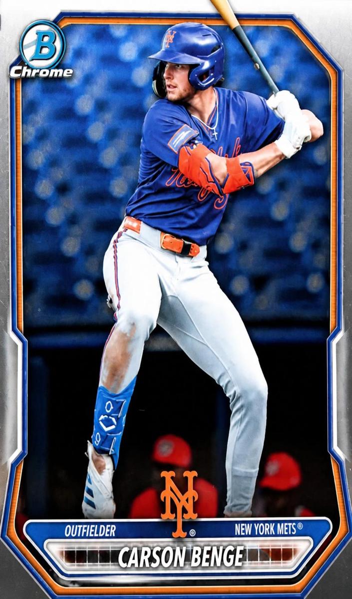 Carson Benge 2026 Bowman Baseball card