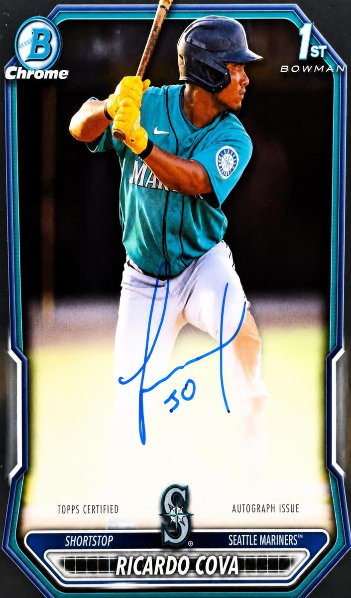 2026 Bowman Ricardo Cova #CPA-RC card