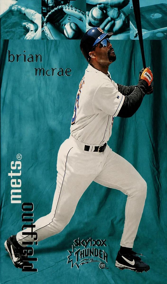 1999 Skybox Thunder Brian McRae #110 card