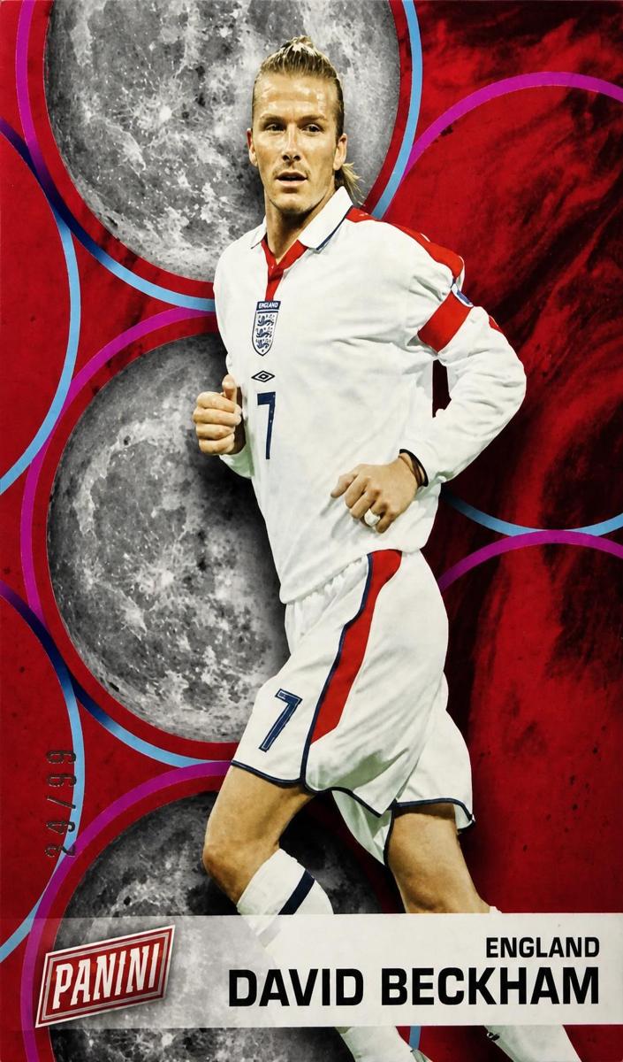 2022 David Beckham [Red] #FD1