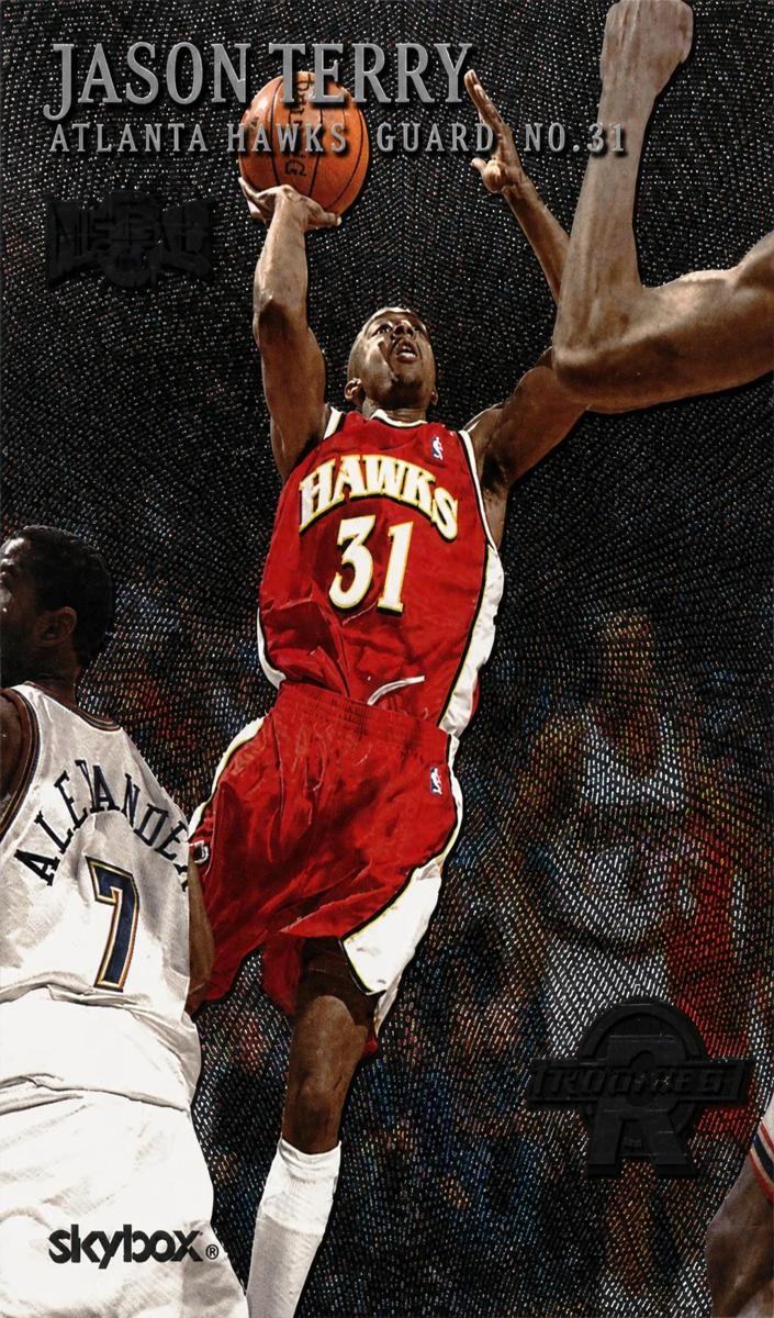 1999 Metal Jason Terry #157 card