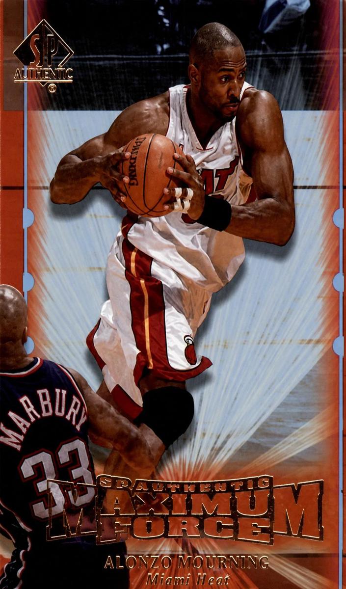 1999 Alonzo Mourning #M13