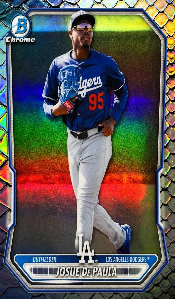 2026 Josue De Paula [Reptilian Refractor] #BCP-83