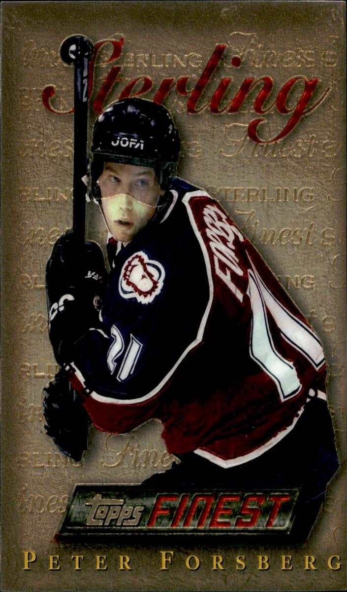 1995 Peter Forsberg [Refractor] #100