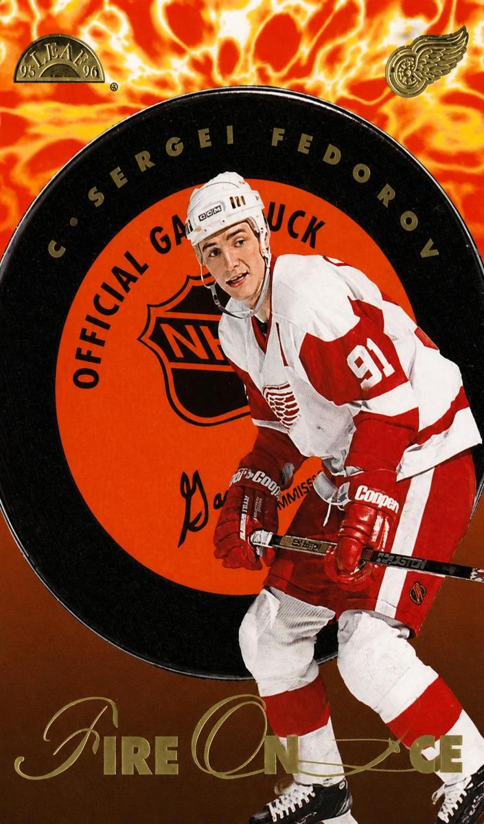 1995 Leaf Sergei Fedorov #7 card