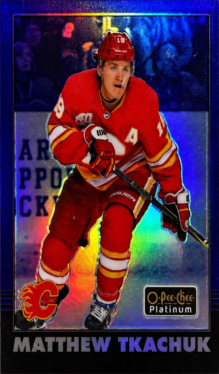 2020 O-Pee-Chee Platinum Matthew Tkachuk #R-16 card