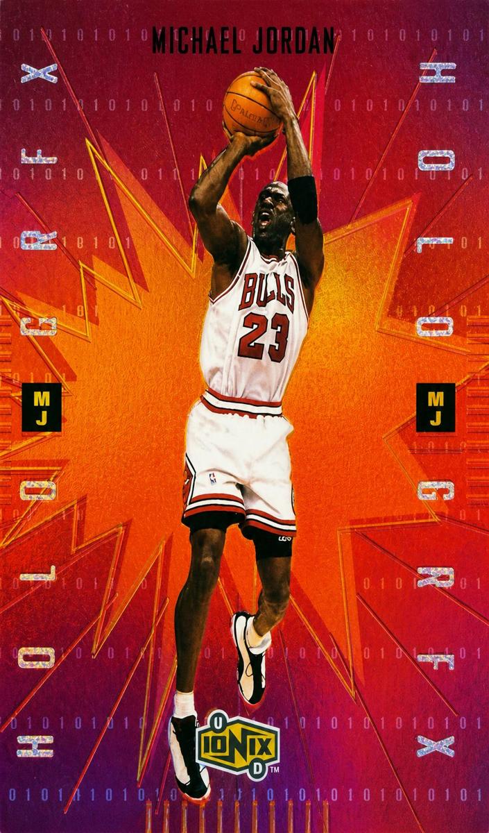 1998 Upper Deck Ionix Michael Jordan #MJ10 card