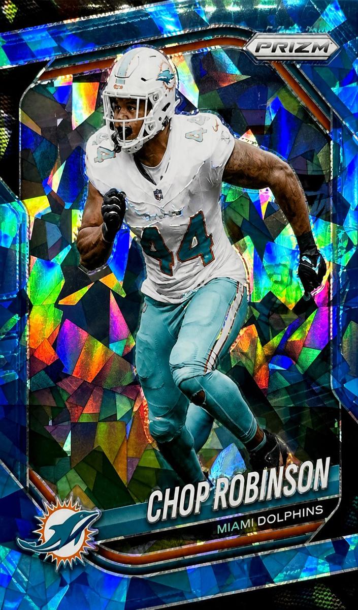 Chop Robinson 2025 Prizm Football card