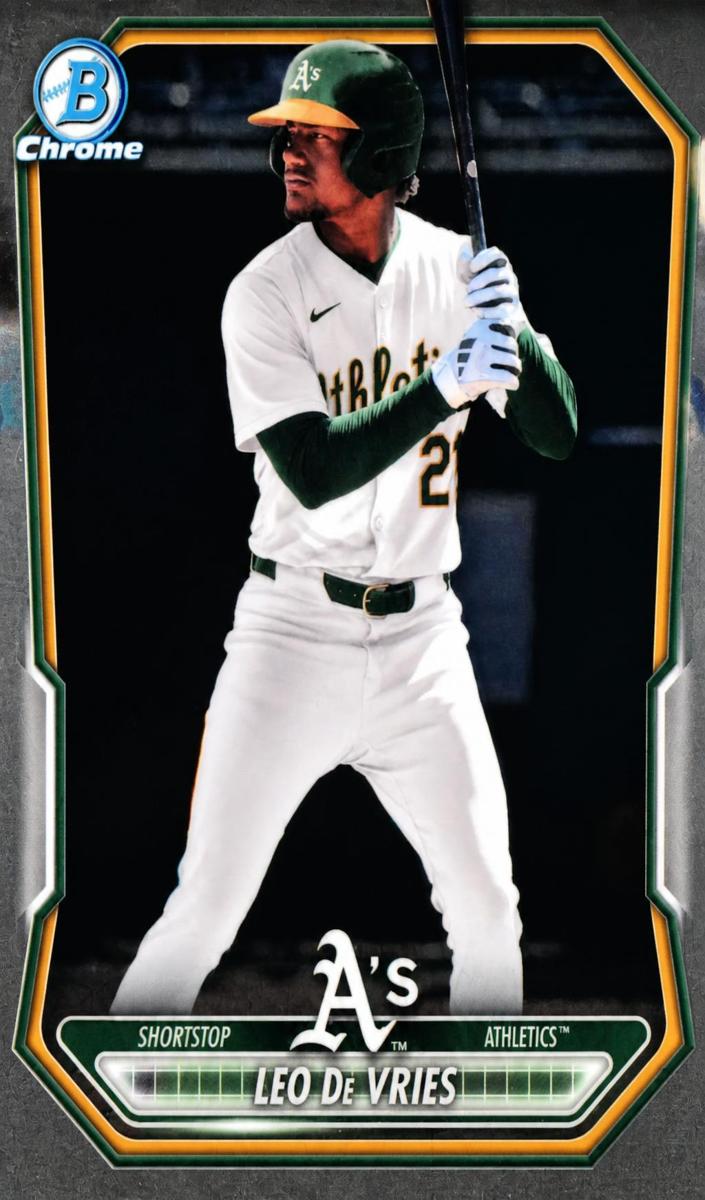 Leo De Vries 2026 Bowman Baseball card