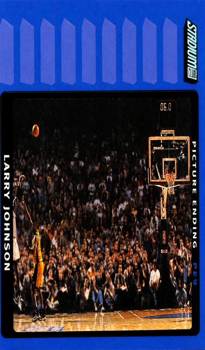1999 Topps Stadium Club Larry Johnson #PE9 card
