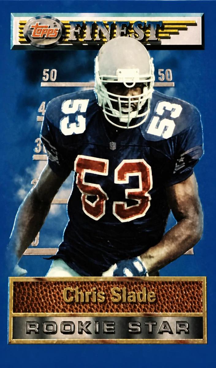 1994 Topps Finest Chris Slade #24 card