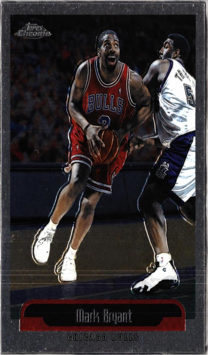 1999 Topps Chrome Mark Bryant #91 card