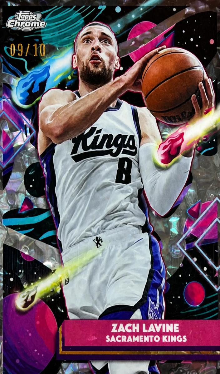 2025 Topps Cosmic Chrome Zach Lavine #89 card